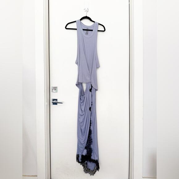 Anthropologie The Keeley Twofer Midi Dress in Periwinkle Blue Plus Size 3X - Picture 6 of 10